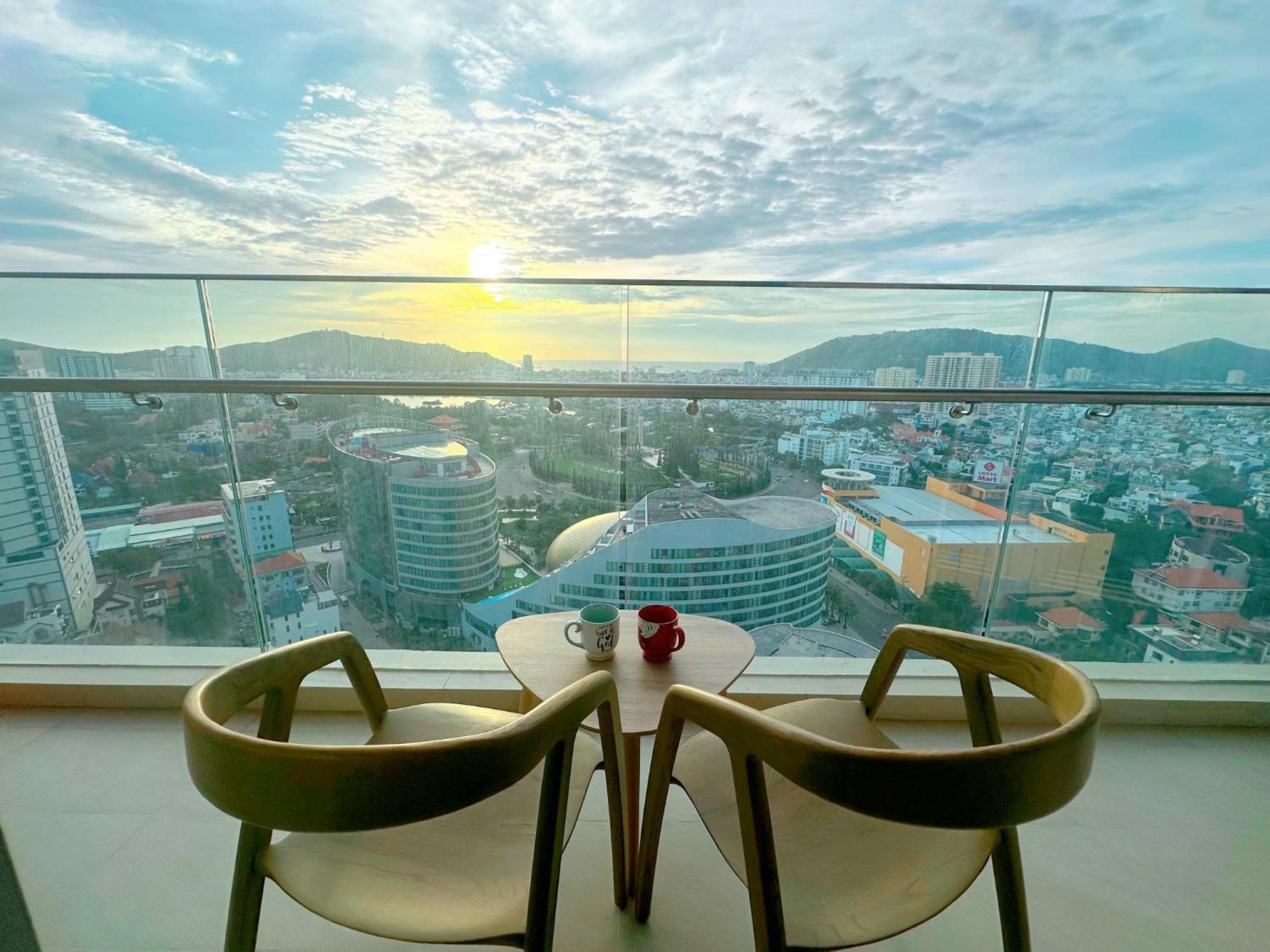 Vung Tau The Song Apartment - Ruby Homestay Kültér fotó